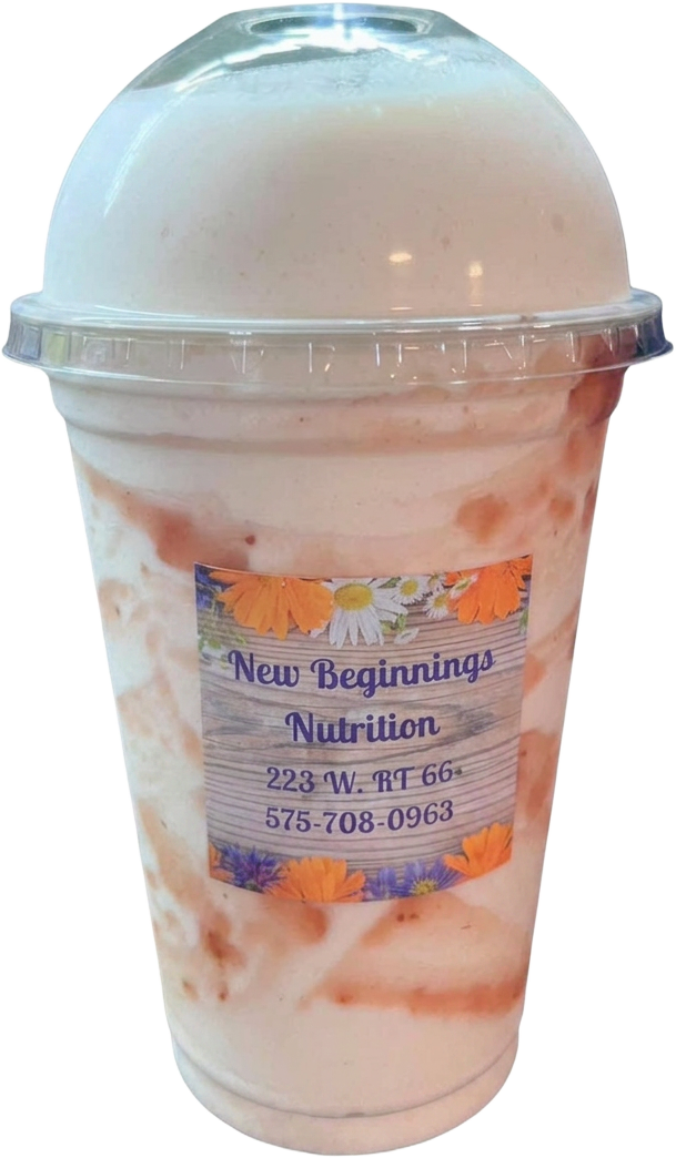 Strawberry Shortcake loaded tea from New Beginnings Nutrition