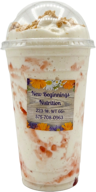 Strawberry Cheesecake loaded tea from New Beginnings Nutrition