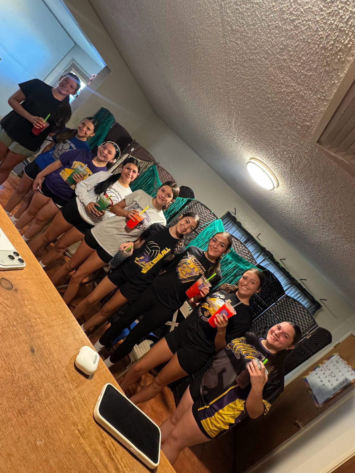 Volleyball team stop — New Beginnings Nutrition in Tucumcari, NM